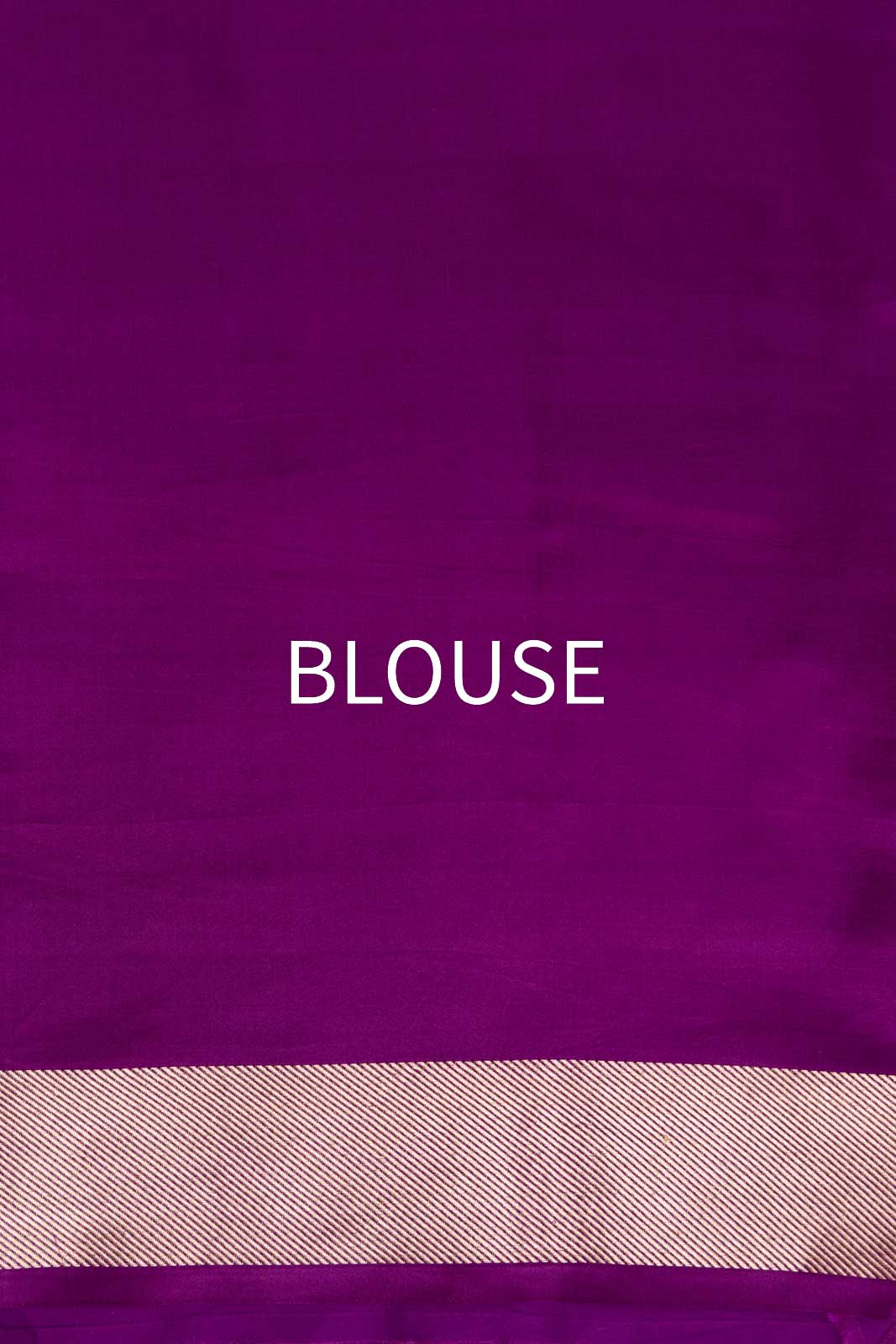 Magenta Purple Handwoven Banarasi Kadhua Silk Saree