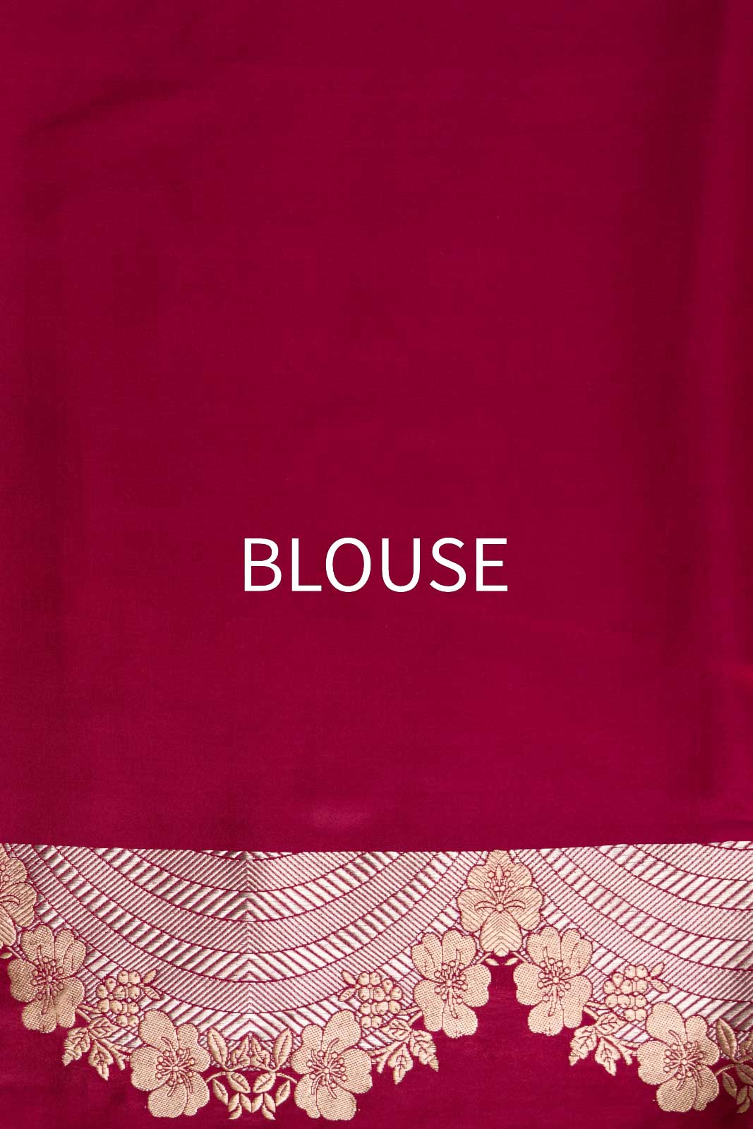 Wine Handwoven Banarasi Silk Saree