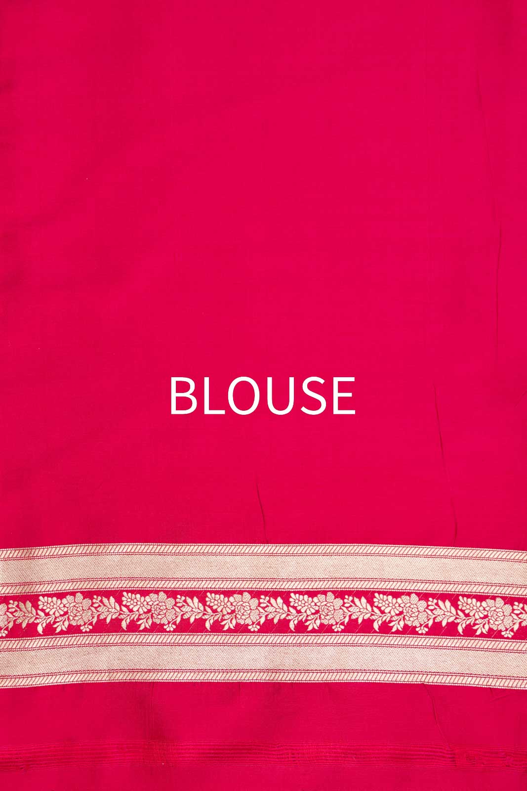 Pink Handwoven Banarasi Silk Saree