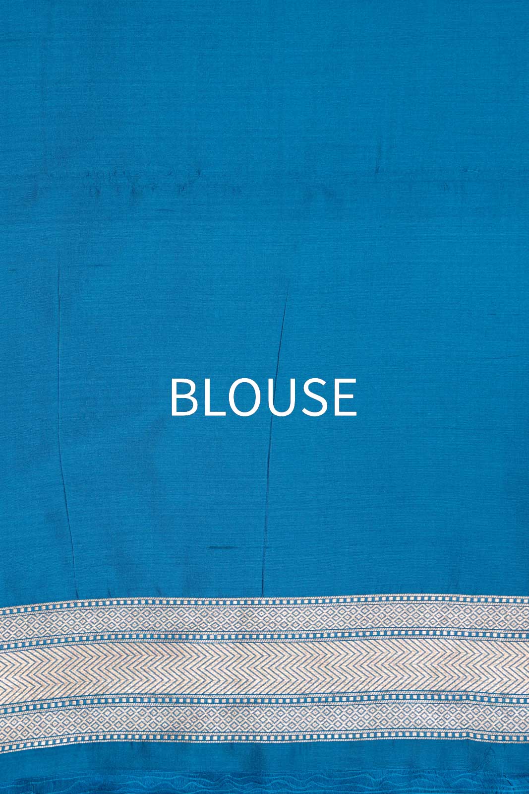 Blue Handwoven Banarasi Silk Saree