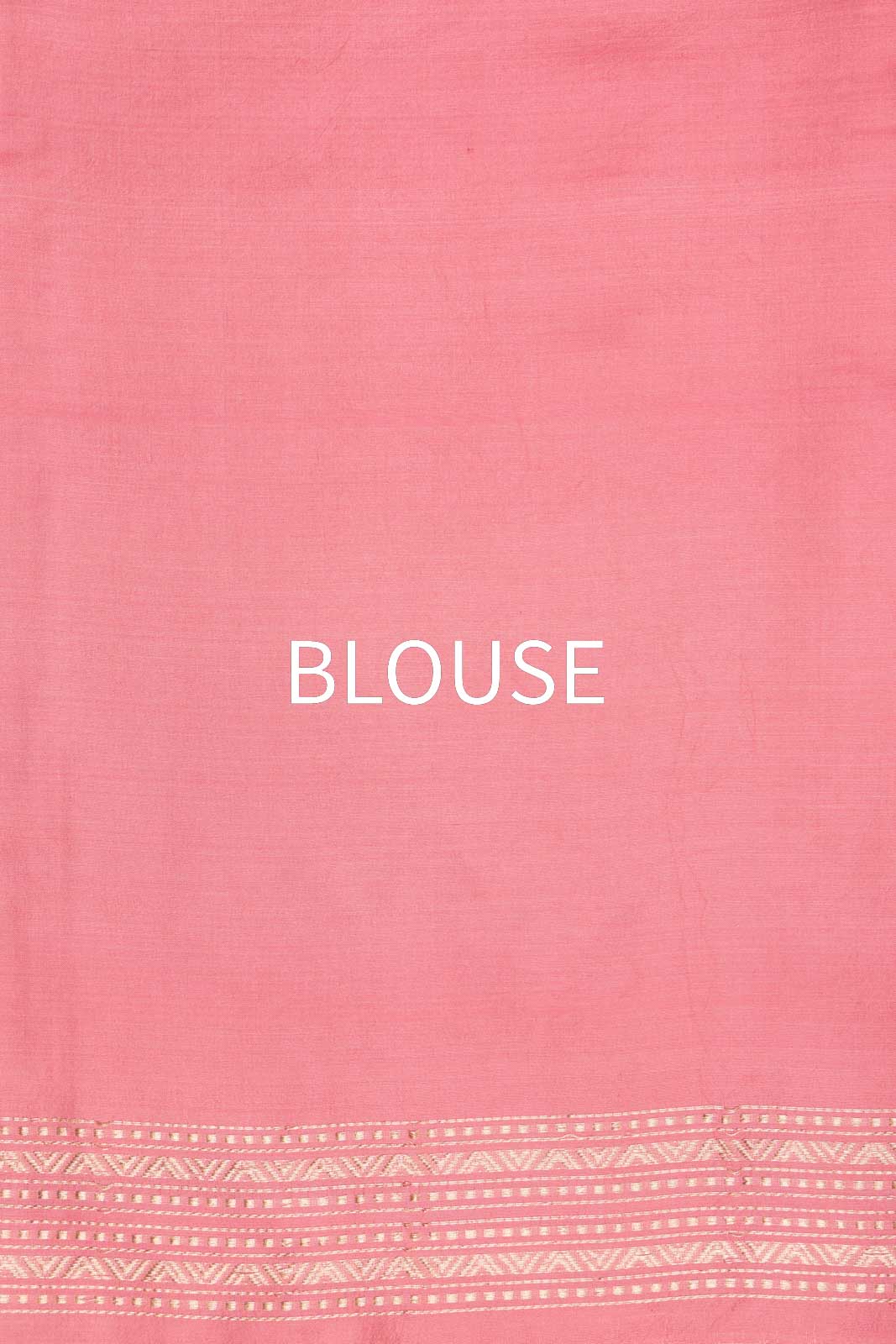 Baby Pink Handwoven Banarasi Kadhua Silk Saree