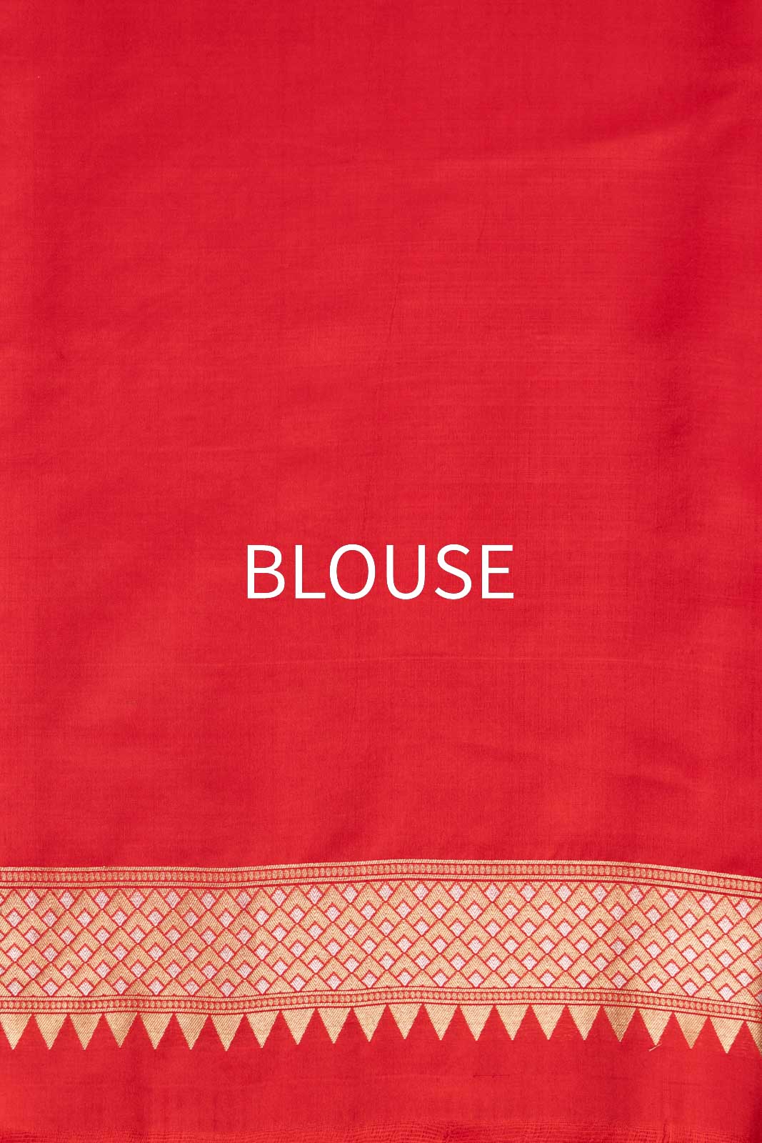 Red Handwoven Banarasi Silk Saree