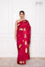 Red Pink Handwoven Banarasi Pure Silk Saree