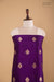 Purple Handwoven Banarasi Raw Silk Suit Piece
