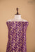 Purple Handwoven Banarasi Silk Suit Piece