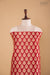 Red Handwoven Banarasi Silk Suit Piece
