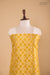 Mustard Yellow Handwoven Banarasi Silk Suit Piece