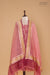 Onion Pink Handwoven Banarasi Chanderi Suit Piece