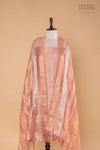 Pink Handwoven Banarasi Chanderi Suit Piece