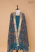 Peacock Blue Banarasi Moonga Silk Suit Piece