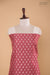 Onion Pink Handwoven Banarasi Chanderi Suit Piece