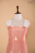Peach Handwoven Banarasi Tissue Silk Suit Piece