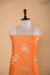 Orange Handwoven Banarasi Chiniya Silk Suit Piece