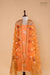 Orange Handwoven Banarasi Chiniya Silk Suit Piece