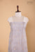 Grey Handwoven Banarasi Silk Suit Piece