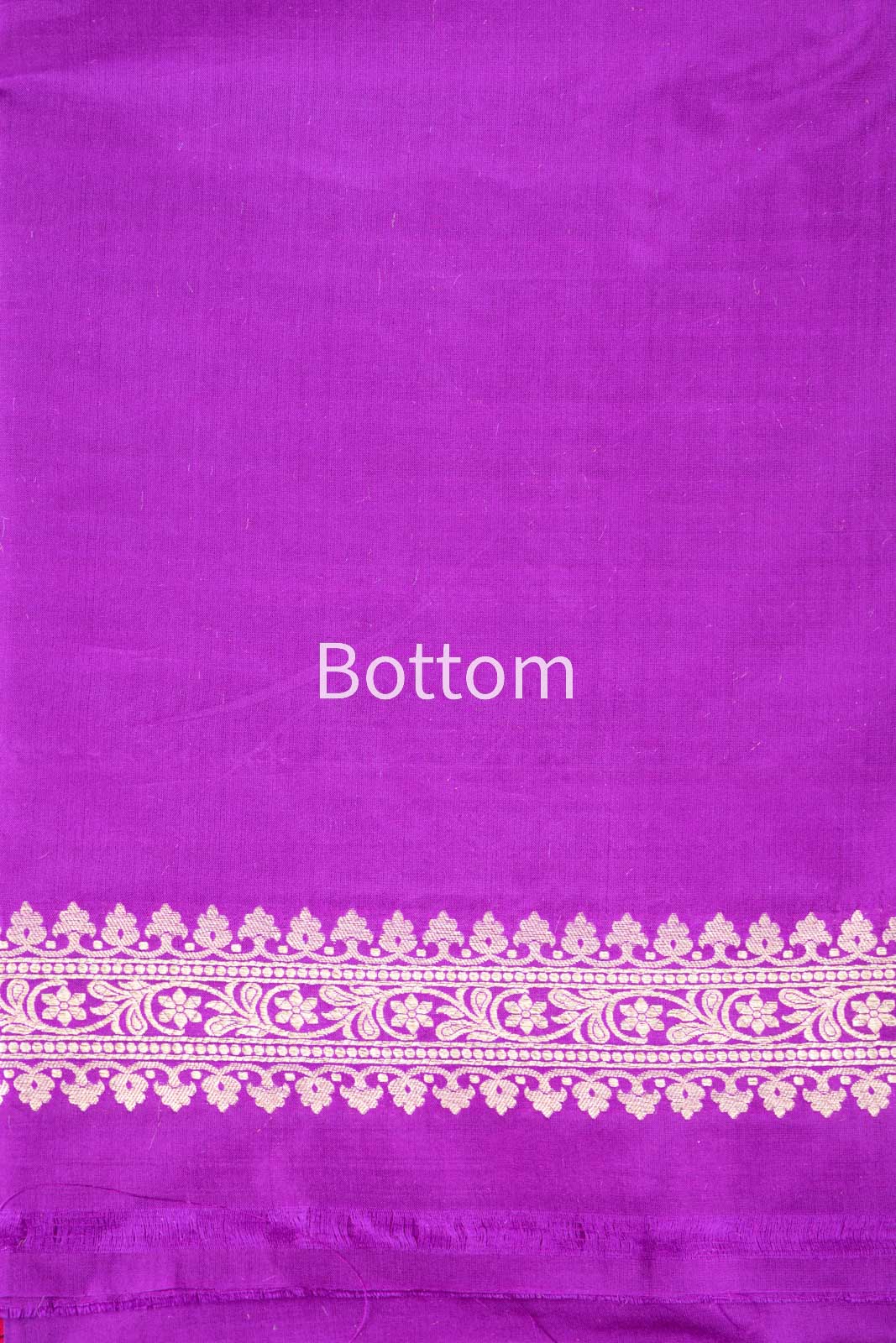 Purple Handwoven Banarasi Silk Suit Piece