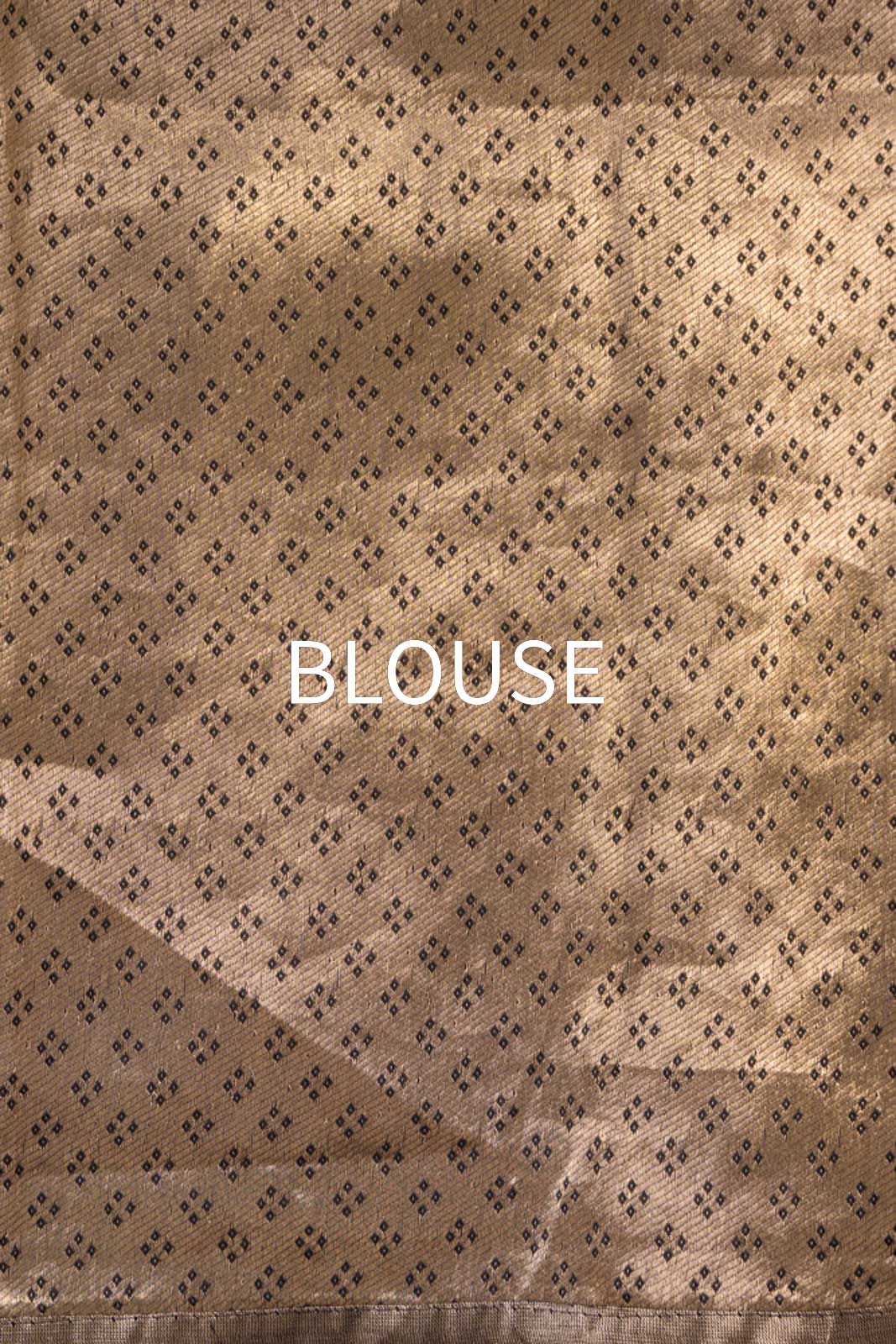 Black Handwoven Banarasi Silk Saree