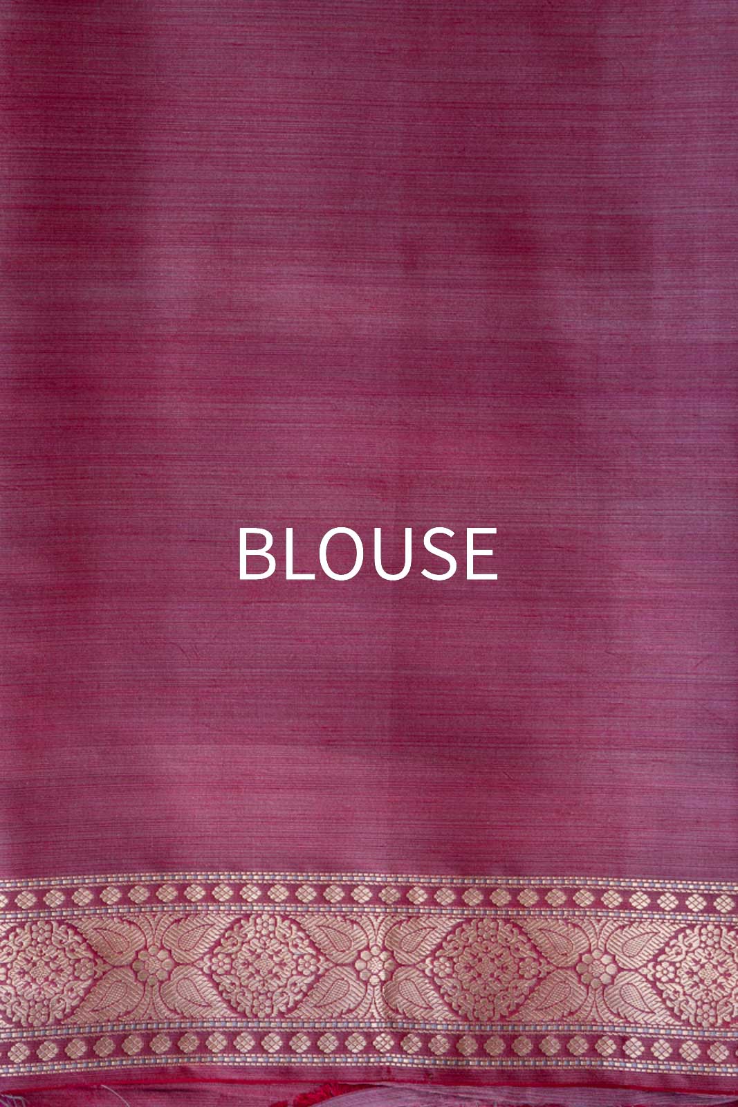 Maroon Handwoven Banarasi Silk Saree