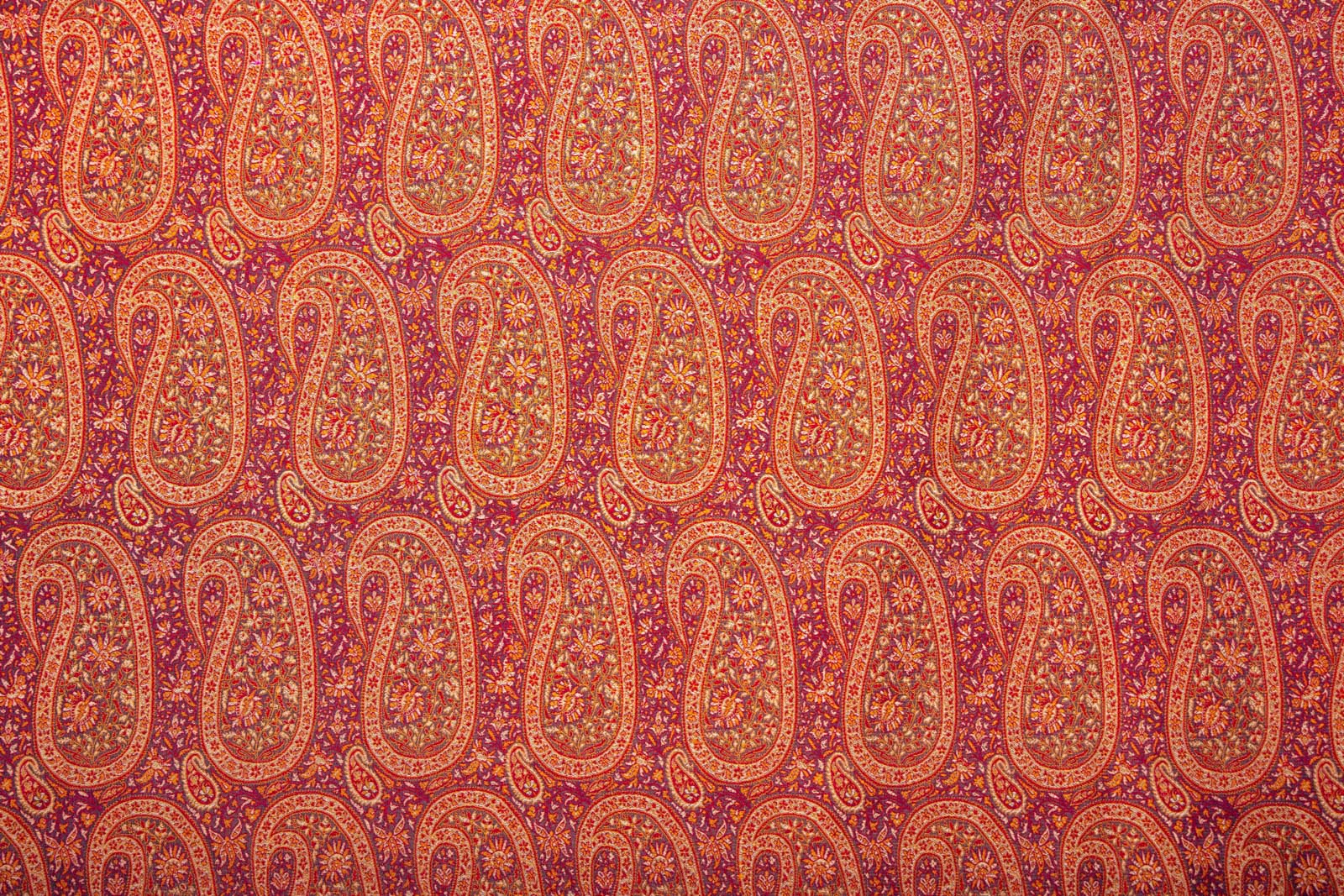 Navy Blue Handwoven Tanchoi Silk Fabric