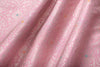 Baby Pink Handwoven Banarasi Brocade Fabric