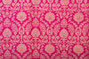 Fuchsia Pink Handwoven Banarasi Brocade Fabric