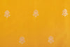 Yellow Handwoven Banarasi Silk Fabric