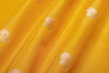 Yellow Handwoven Banarasi Silk Fabric