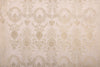Off-White Handwoven Banarasi Chiniya Silk Fabric