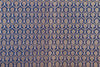 Navy Blue Handwoven Banarasi Brocade Fabric