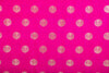 Rani Pink Handwoven Banarasi Silk Fabric