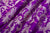 Purple Handwoven Banarasi Silk Fabric