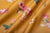 Mustard Yellow Tussar Silk Fabric