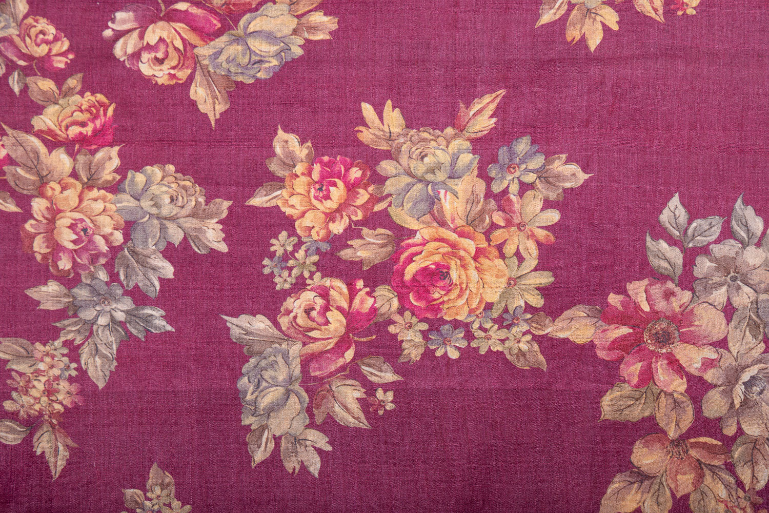 Pink Tussar Silk Fabric