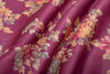 Pink Tussar Silk Fabric