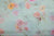 Mint Blue Organza Silk Fabric