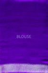Purple Handwoven Banarasi Silk Saree