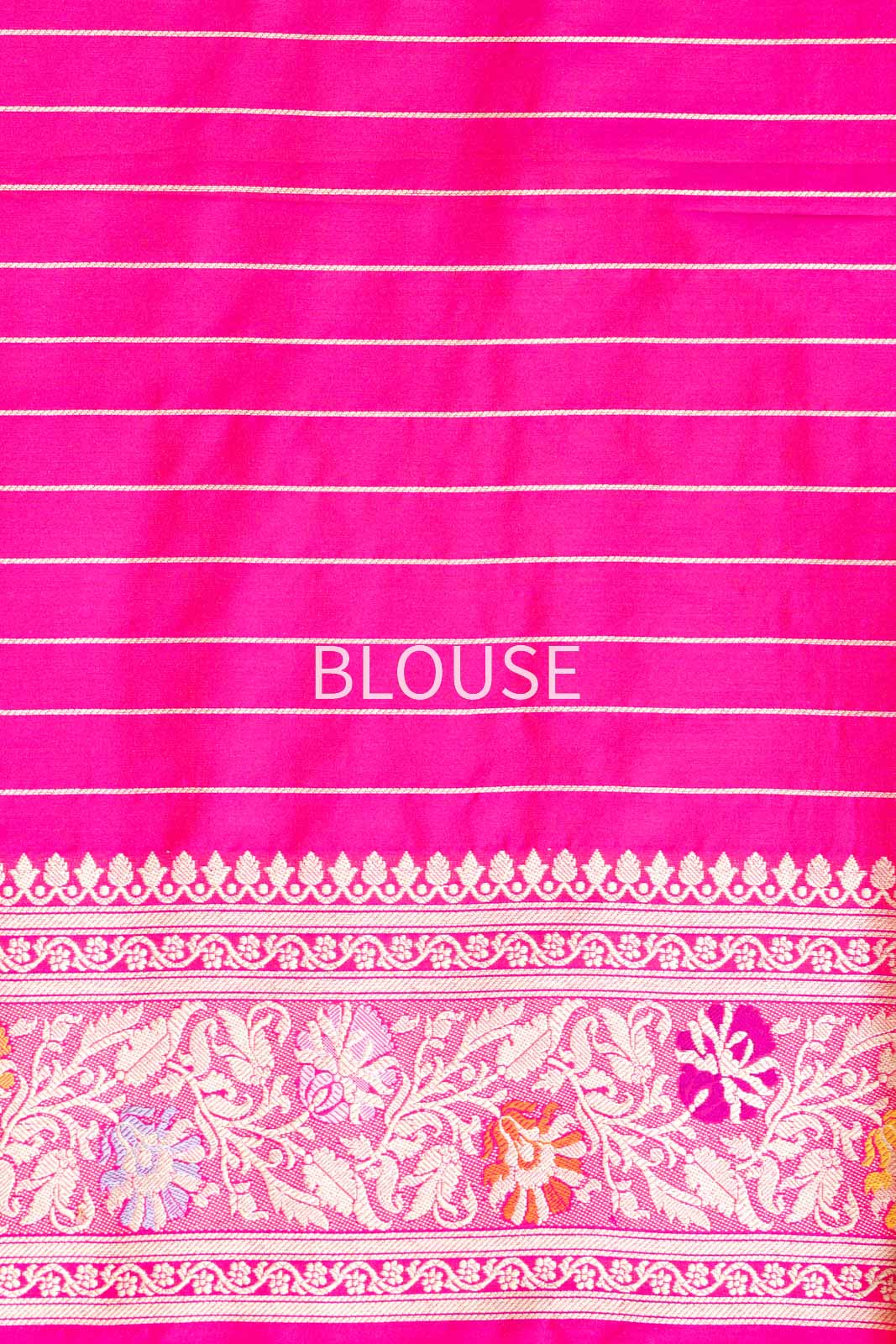 Multicolor Rangkat Handwoven Banarasi Kadhua Silk Saree