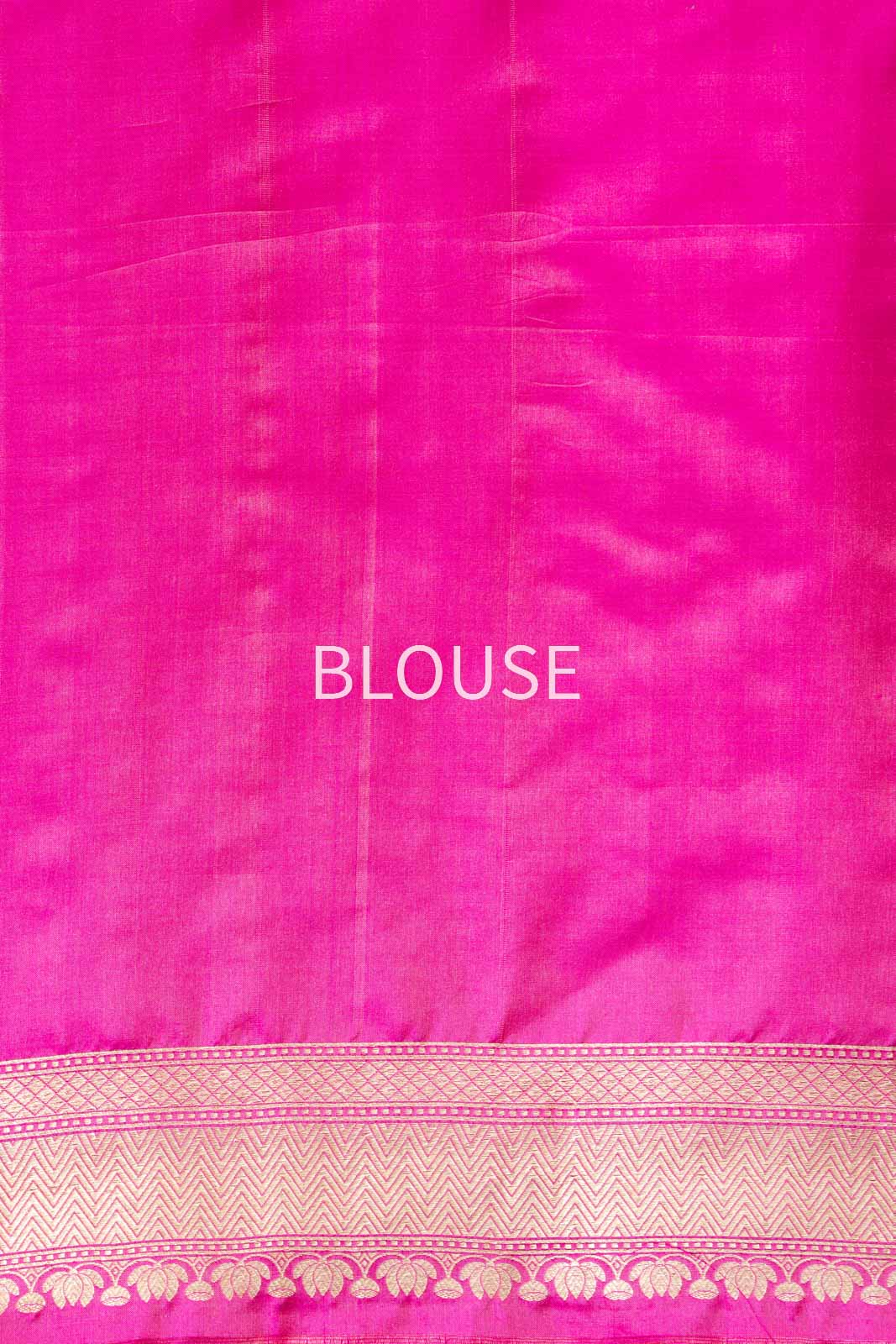 Pink Handwoven Banarasi Silk Saree
