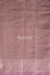 Pink Handwoven Banarasi Silk Saree