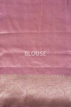 Pastel Rangkat Handwoven Banarasi Kadhua Silk Tissue Saree