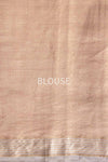 Baby Pink Handwoven Banarasi Tissue Silk Saree