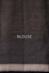 Black Handwoven Banarasi Silk Saree