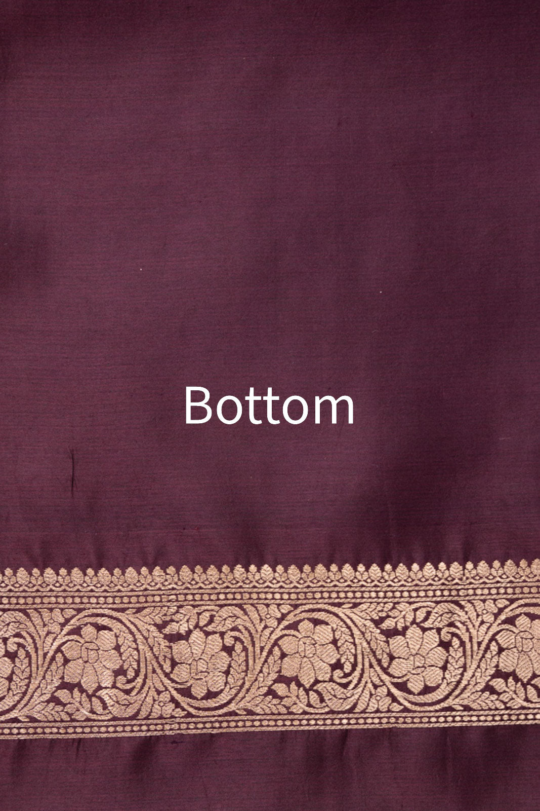 Brown Handwoven Banarasi Silk Suit Piece