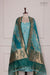 Blue Handwoven Banarasi Raw Silk Suit Piece