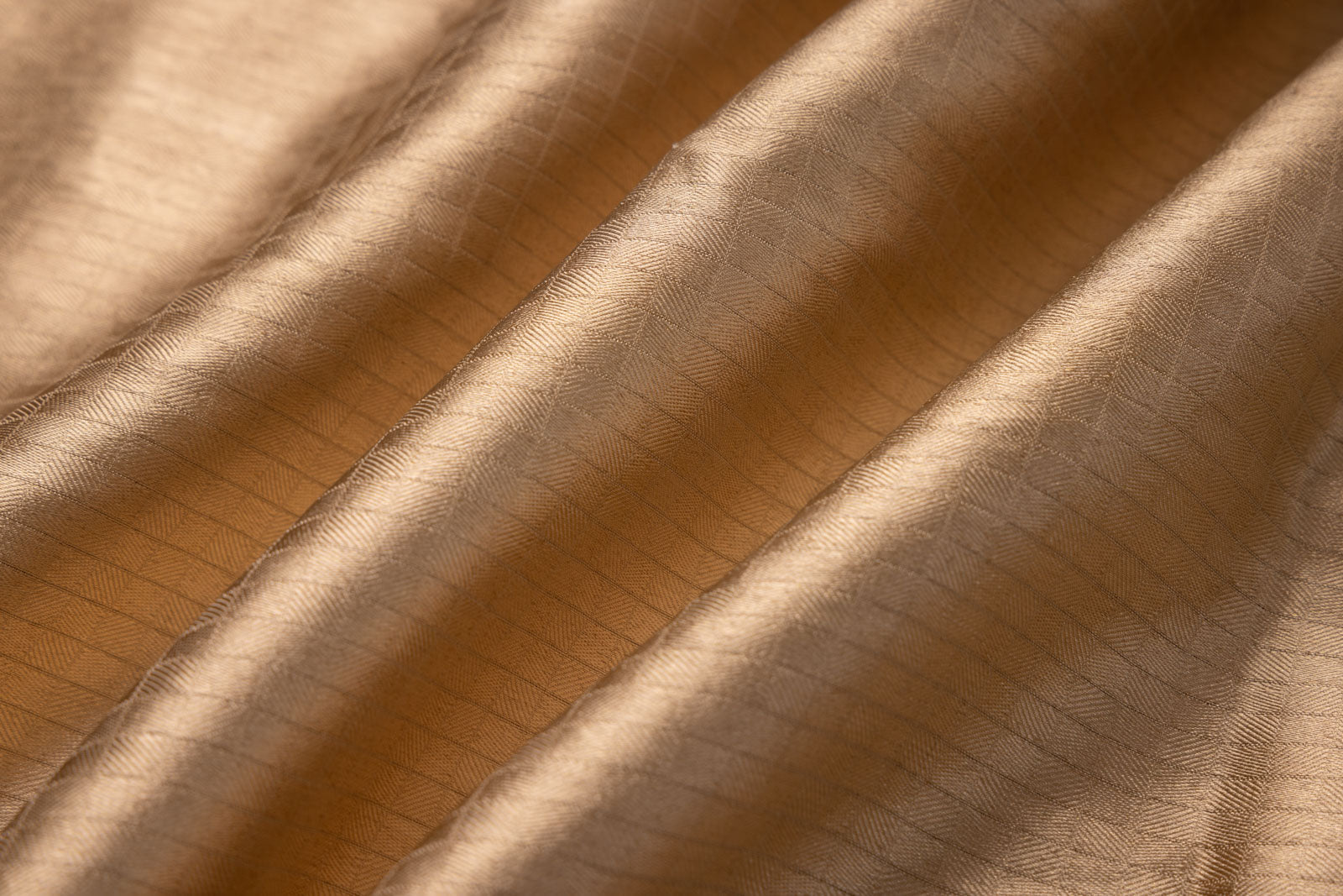 Gold Handwoven Banarasi Brocade Fabric