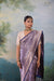 Blue Handwoven Banarasi Silk Saree