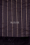 Black Handwoven Banarasi Pure Silk Saree