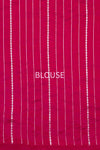 Fuchsia Pink Handwoven Banarasi Pure Silk Saree