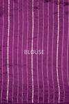 Wine Handwoven Banarasi Pure Silk Saree