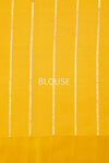 Yellow Handwoven Banarasi Pure Silk Saree